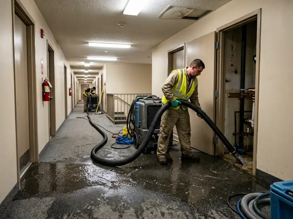 multi-unit-apartment-hallway-f-005 — frequently asked questions, Emergency Burst Pipe Water Extraction & Removal in Lawnton,…